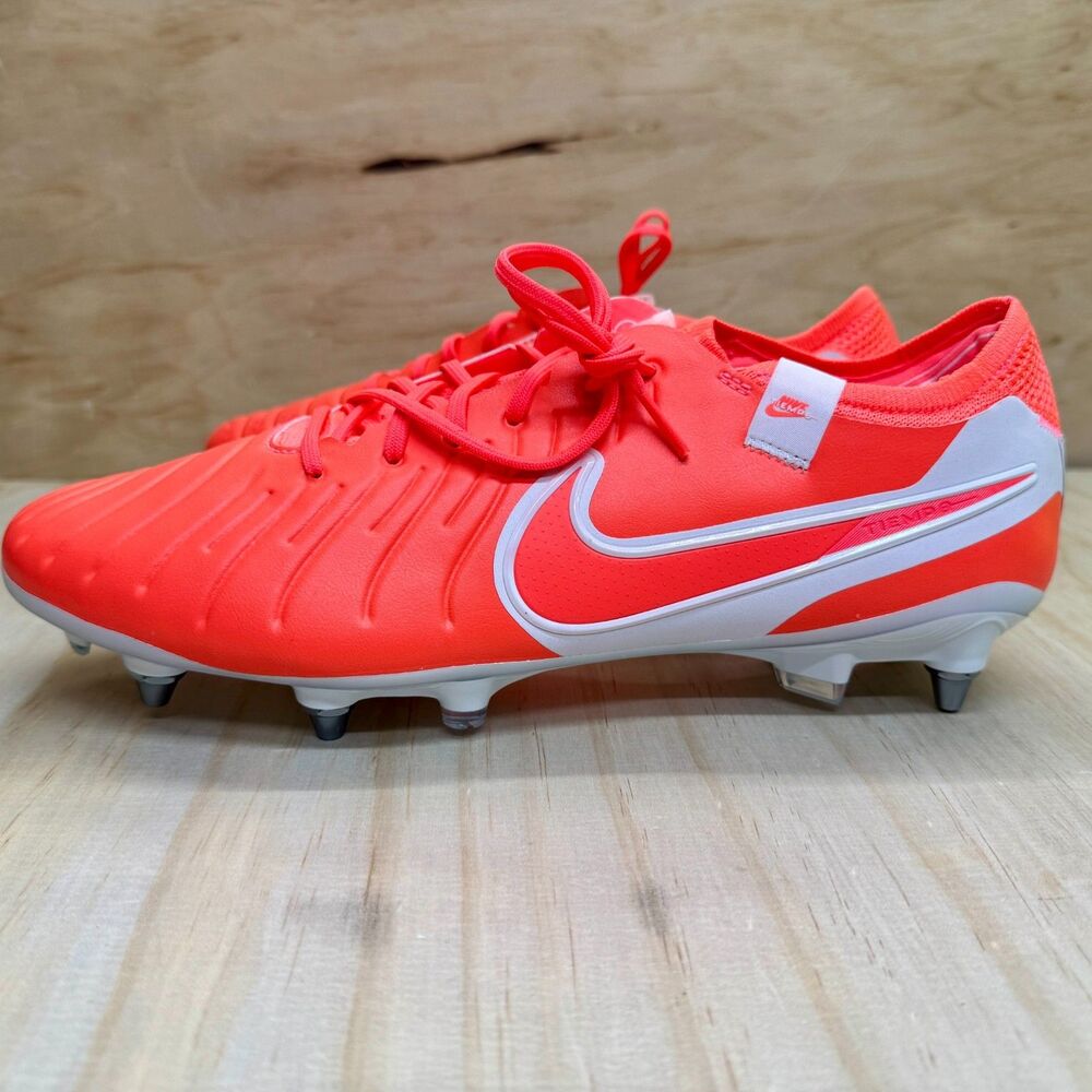NEW Nike Tiempo Legend 10 Elite Orange SG Pro AC Anti Clog HF4373-800 Mens 10.5